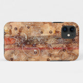 Coques Case-Mate iPhone Lace Henna (Dos (Horizontal))