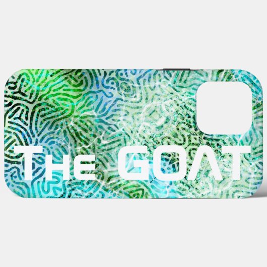 Coques Case-Mate iPhone L'ado vert GOAT (Verso (horizontal))