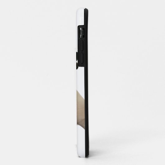 Coques Case-Mate iPhone L'adorable Chien-taureau français Chase (Dos/Gauche)