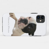 Coques Case-Mate iPhone L'adorable Chien-taureau français Chase (Dos (Horizontal))