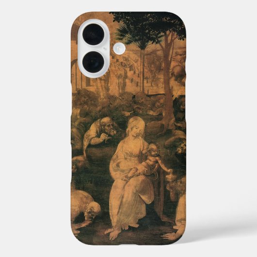 Coques Case-Mate iPhone L'Adoration des Mages de Léonard de Vinci (Verso)
