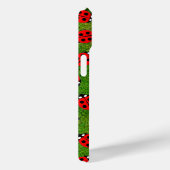 Coques Case-Mate iPhone Lady Bugs et l'herbe verte (Verso / Droite)