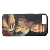 Coques Case-Mate iPhone Lady et Ermine (Dos (Horizontal))