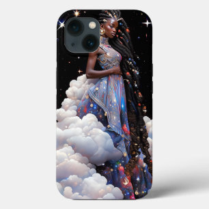 Case-Mate iPhone Case Lady In Clouds Art Africain Américain