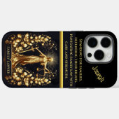 Coques Case-Mate iPhone Lady Justice symbolise la loi et les droits de la  (Verso (horizontal))