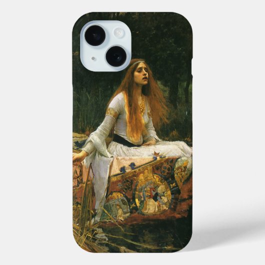 Coques Case-Mate iPhone Lady Shalott On Boat par John William Waterhouse (Verso)