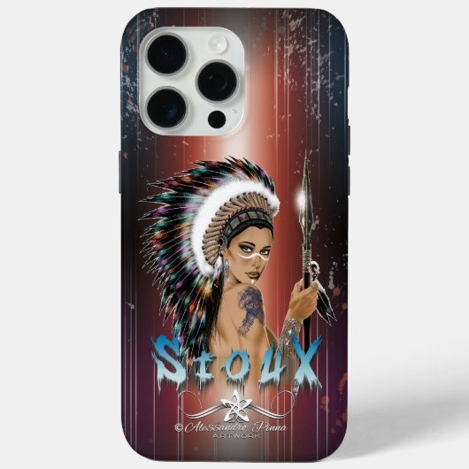 Coques Case-Mate iPhone Lady Sioux (Verso)