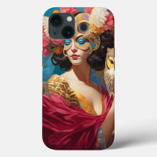 Case-Mate iPhone Case Lady With Owl Imaginaire Art