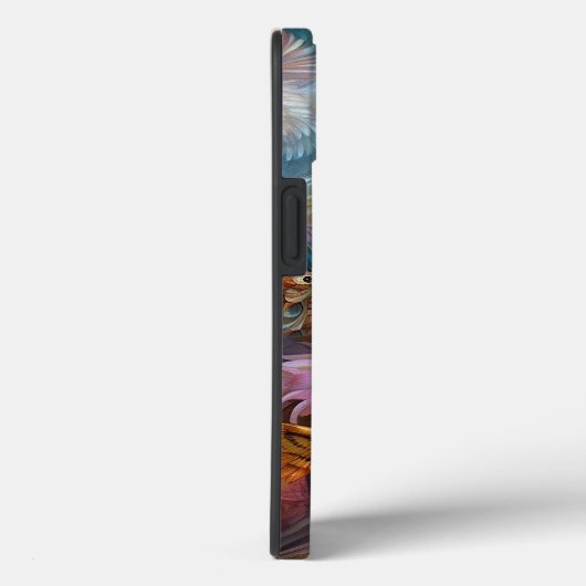Coques Case-Mate iPhone Lady With Owl Surreal Imaginaire Art (Verso / Droite)