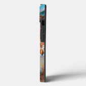 Coques Case-Mate iPhone Lady With Owl Surreal Imaginaire Art (Verso / Gauche)