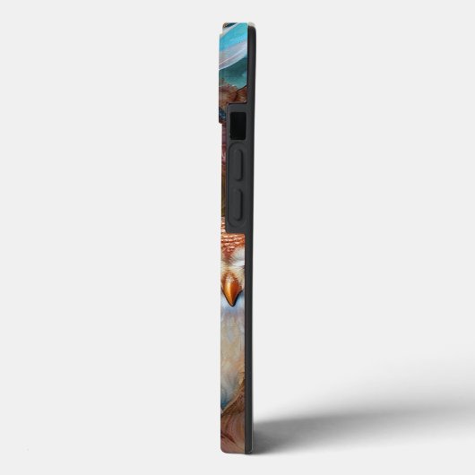 Coques Case-Mate iPhone Lady With Owl Surreal Imaginaire Art (Verso / Gauche)