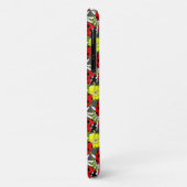 Coques Case-Mate iPhone Ladybug et fleurs Nature Imprimer (Dos/Gauche)