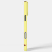 Coques Case-Mate iPhone Ladybug jaune (Verso / Droite)