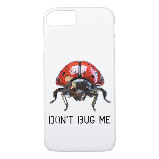 Coques Case-Mate iPhone Ladybug mécanique NE ME BOUGE PAS (Dos)