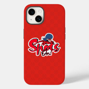 Coque Pour iPhone 14 Ladybug miraculeux   Spots allumés