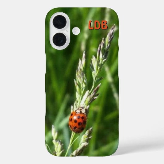Coques Case-Mate iPhone Ladybug sur l'herbe (Verso)