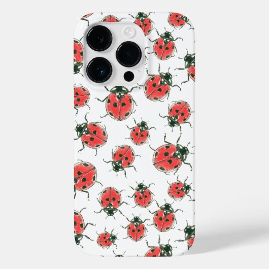 Coques Case-Mate iPhone Ladybugs (Verso)
