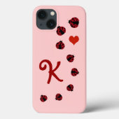 Coques Case-Mate iPhone Ladybugs personnalisable (Verso)