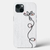 Coques Case-Mate iPhone Ladybugs Sur Doodle Daisy (Verso)