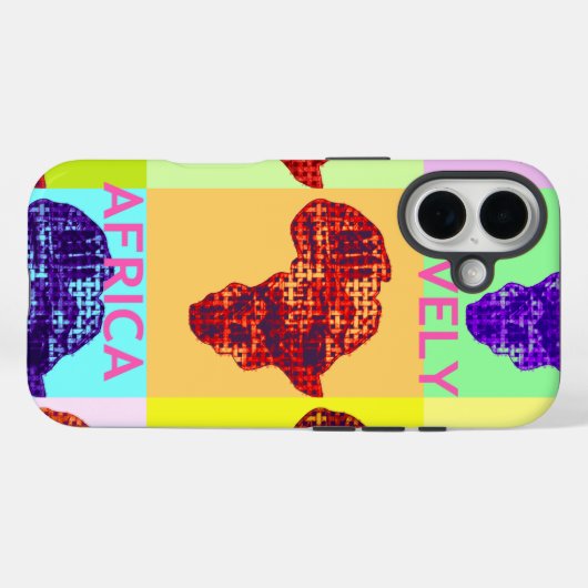 COQUES Case-Mate iPhone L'AFRIQUE AMOUREUSE (Verso (horizontal))