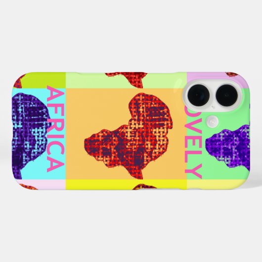 COQUES Case-Mate iPhone L'AFRIQUE AMOUREUSE (Verso (horizontal))