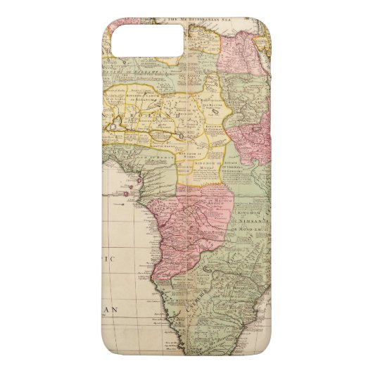 Coques Case-Mate iPhone L'Afrique circa 1725 (Dos)