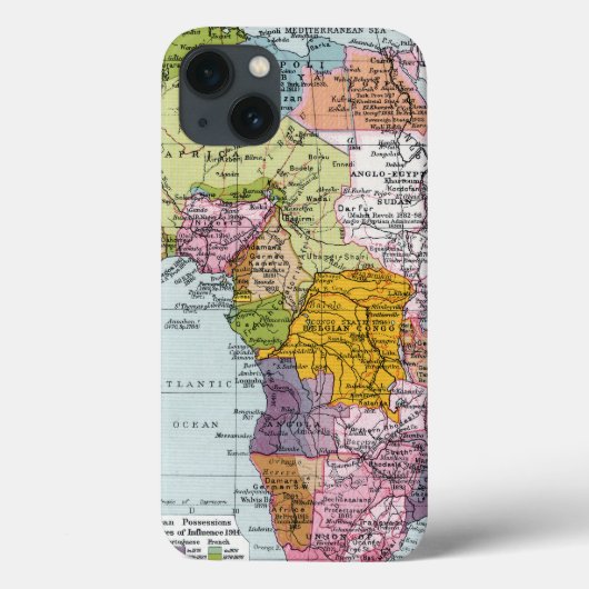 COQUES Case-Mate iPhone L'AFRIQUE DIVISÉE, 1914 (Verso)