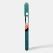 Coques Case-Mate iPhone Lagon du Flamant rose tropical (Verso / Gauche)