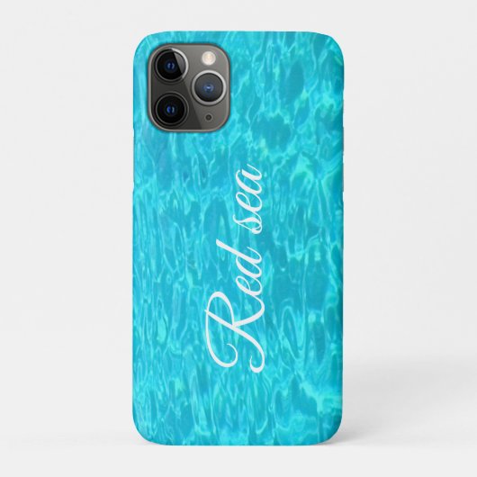 Coques Case-Mate iPhone Lagon turquoise de la mer Rouge (Dos)