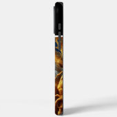 Coques Case-Mate iPhone L'aigle bleu de la Lune Silhouette (Verso / Gauche)