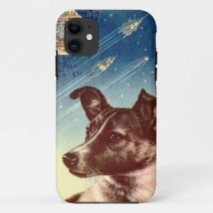 Coques Pour iPhone Laika l'iphone russe 5 de chien de l'espace