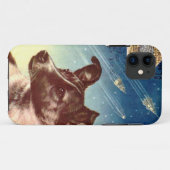 Coques Case-Mate iPhone Laika l'iphone russe 5 de chien de l'espace (Dos (Horizontal))