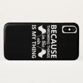 Coques Case-Mate iPhone L'air de lancement de chose de garde du drapeau (Dos (Horizontal))