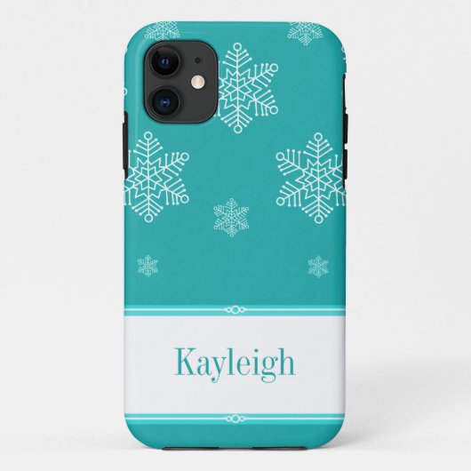 Coques Case-Mate iPhone Laisser la neige BT iPhone 5 Coque, Aqua (Dos)