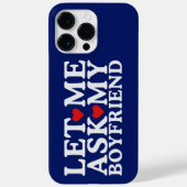 Coques Case-Mate iPhone Laissez-moi demander à mon ami ami Saint Valentin (Verso)