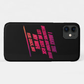 Coques Case-Mate iPhone Laissez-moi juste demander à ma femme - Mari drôle (Dos (Horizontal))