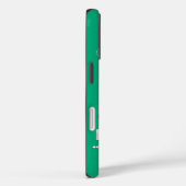 Coques Case-Mate iPhone laissez neige verte (Verso / Droite)