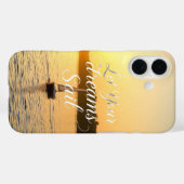 Coques Case-Mate iPhone Laissez vos rêves naviguer (Verso (horizontal))