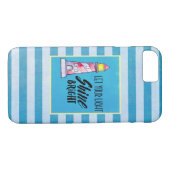 Coques Case-Mate iPhone Laissez votre lumière briller la typographie du ph (Dos (Horizontal))