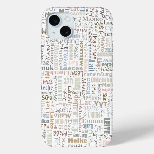 Coques Case-Mate iPhone Lait (Verso)