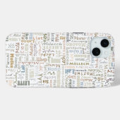 Coques Case-Mate iPhone Lait (Verso (horizontal))