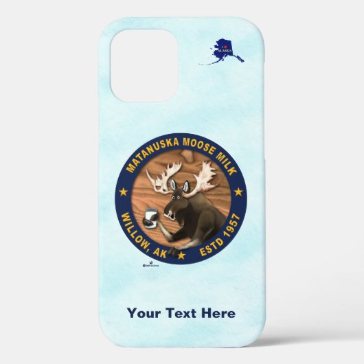 Coques Case-Mate iPhone Lait d'orignal Matanuska (Verso)