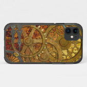 Coques Case-Mate iPhone Laiton et iPhone en bronze 5 de Steampunk (Dos (Horizontal))