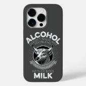 Coques Case-Mate iPhone L'alcool contre le lait (Verso)