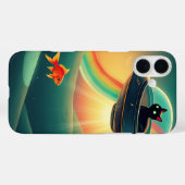 Coques Case-Mate iPhone L'Alien parfait (Verso (horizontal))