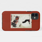 Coques Case-Mate iPhone L'Allemagne - sauter de skieur (Dos (Horizontal))