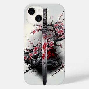 Coque Pour iPhone 14 "Lame de Fleurs"