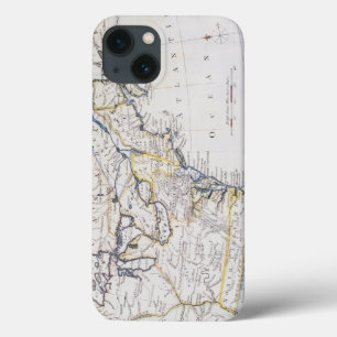 iPhone 13 Coque L'AMÉRIQUE COLONIALE : CARTE, c1770