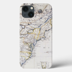 Etui iPhone Case-Mate L'AMÉRIQUE COLONIALE : CARTE, c1770
