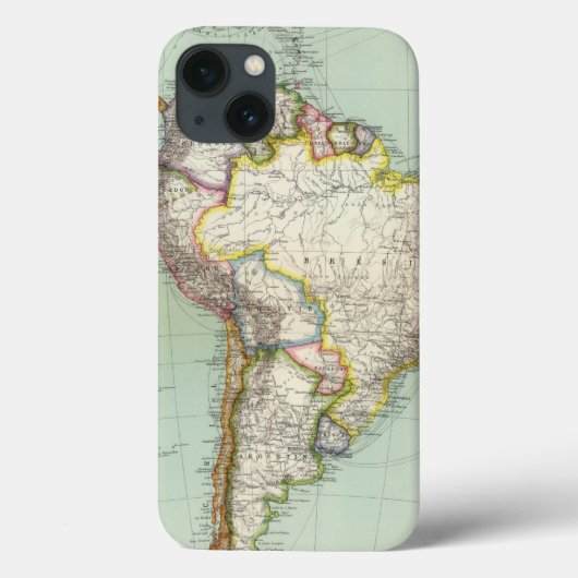 Coques Case-Mate iPhone L'Amérique du Sud 42 (Verso)